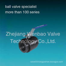 2PC Forged Steel High Pressure Ball Valve 2000psi